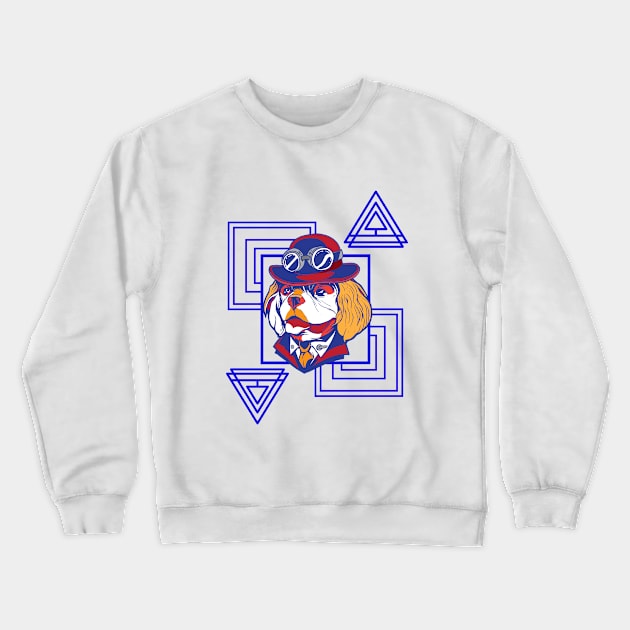 The Detective Dog Crewneck Sweatshirt by Prosper88